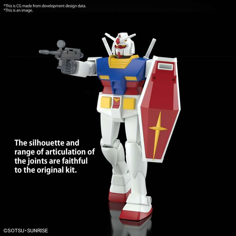 Gundam Gunpla Entry Grade 1/144 RX-78-2 Gundam (Revival Ver.) – Image 7