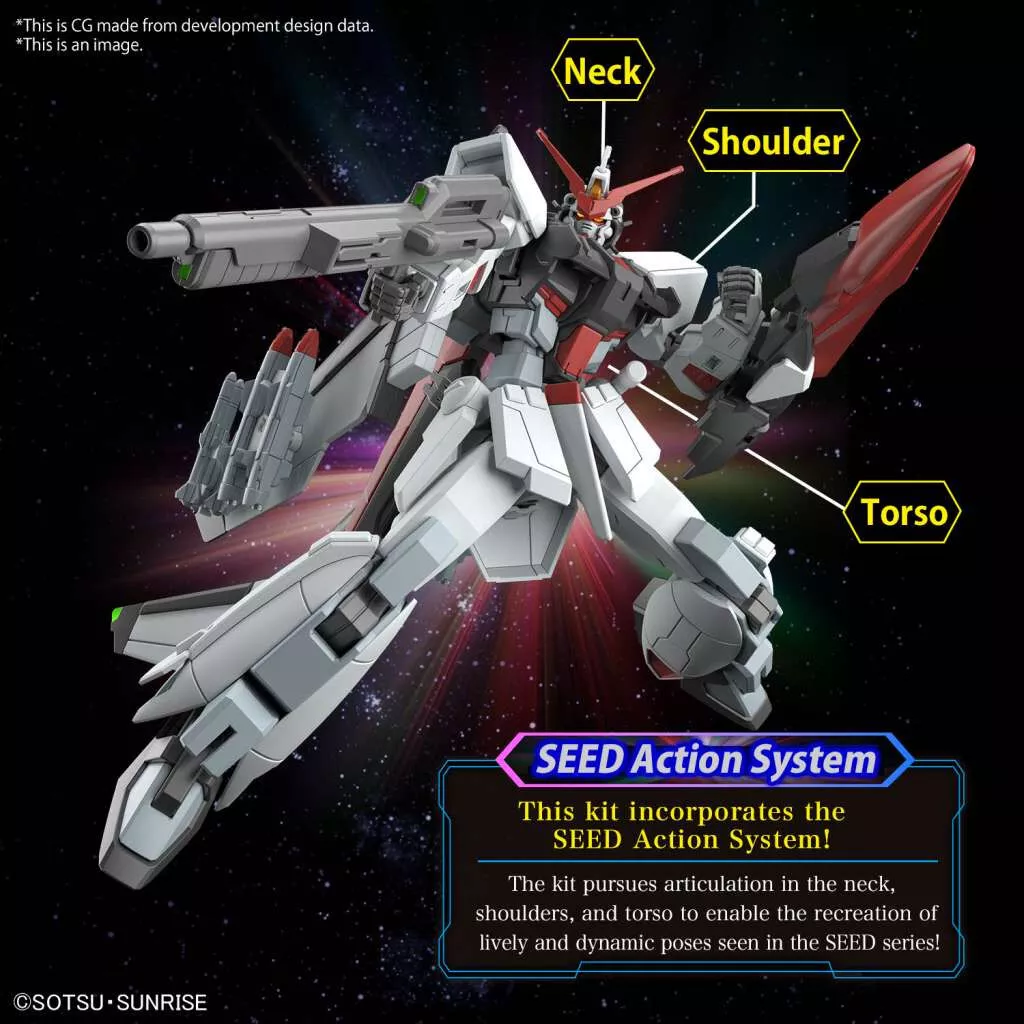 Gundam Gunpla HG 1/144 Murasame Kai "Cosmic Era" – Image 6