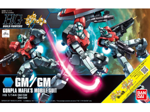 Gundam Gunpla HG 1/144 GM/GM "Build Fighters"