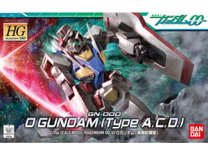 Gundam Gunpla HG 1/144 GN-000 0 Gundam (Type A.C.O) "Gundam 00"