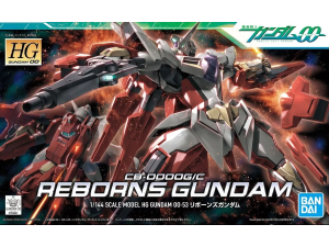 Gundam Gunpla HG 1/144 Gundam Gunpla HG 1/144 CB-0000G/C Reborns Gundam "Gundam 00"