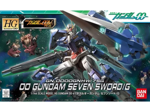 Gundam Gunpla HG 1/144 00 Gundam Seven Sword/G "Gundam 00"