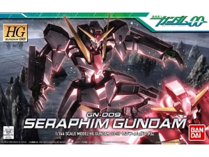 Gundam Gunpla HG 1/144 GN-009 Seraphim Gundam "Gundam 00"