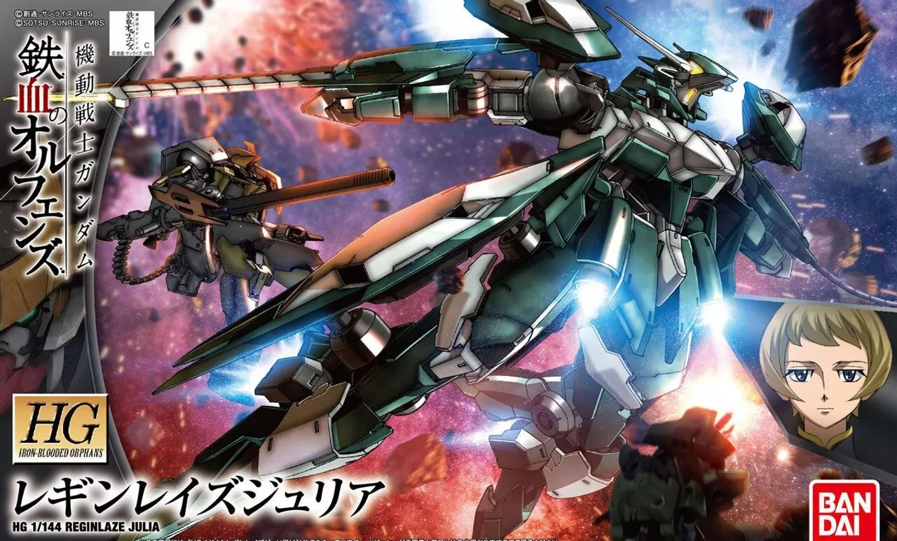 Gundam Gunpla HG 1/144 Reginlaze Julia "iron-blooded orphans"