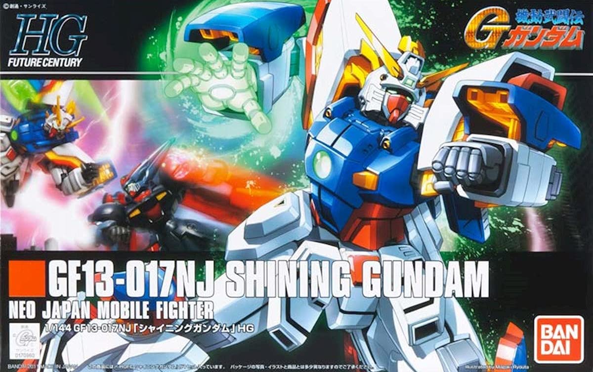 Gundam Gunpla HG 1/144 GF13-017NJ Shining Gundam