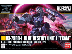 Gundam Gunpla HG 1/144 RX-79BD-1 Blue Destiny Unit 1 (Exam)