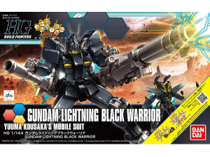Gundam Gunpla HG 1/144 Gundam Lightning Black Warrior "Build Fighters"