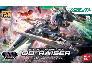 Gundam Gunpla HG 1/144 GN-0000+GNR-010 00 Raiser (Designer's Color vers.) "Gundam 00"