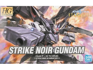 Gundam Gunpla HG 1/144 GAT-X105E Strike Noir Gundam  "Gundam Seed"