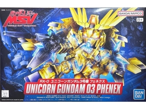Gundam Gunpla SD BB394 RX-0 Unicorn Gundam 03 Phenex