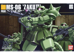 Gundam Gunpla HG 1/144 MS-06 Zaku II