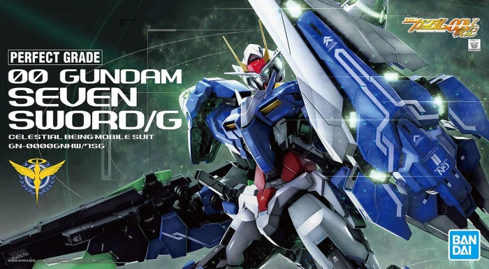 Gundam Gunpla PG 1/60 00 Seven Sword/G "Gundam 00"