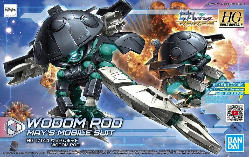 Gundam Gunpla HG 1/144 Wodom Pod "Build divers:r"