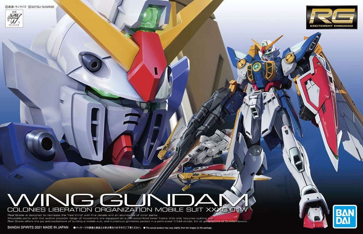 Gundam Gunpla RG 1/144 Wing Gundam