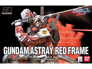Gundam Gunpla HG 1/144 Gundam Astray Red Frame "Gundam Seed"