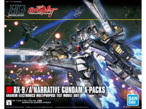 Gundam Gunpla HG 1/144 RX-9/A Narrative Gundam A-Packs