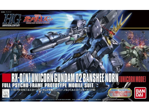 Gundam Gunpla HG 1/144 RX-0 Unicorn Gundam 02 Banshee Norn (Unicorn Mode)