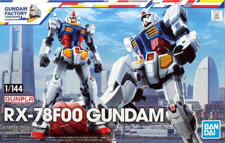 Gundam Gunpla HG 1/144 RX-78F00 Gundam Yokohama