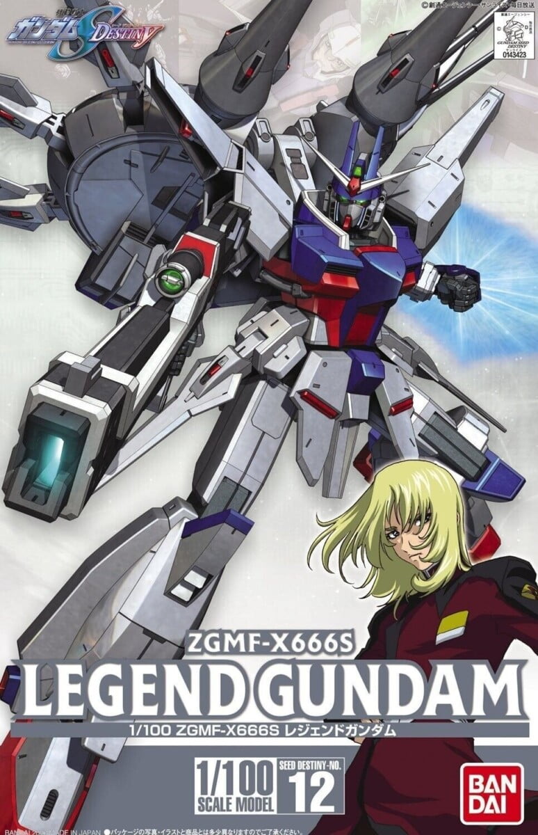 Gundam Gunpla 1/100 ZGMF-X666S Legend Gundam