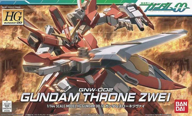 Gundam Gunpla HG 1/144 GNW-002 Gundam Throne Zwei "Gundam 00"