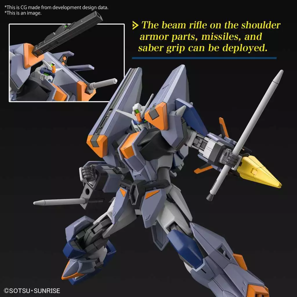 Gundam Gunpla HG 1/144 Duel Blitz Gundam "Cosmic Era" – Image 8