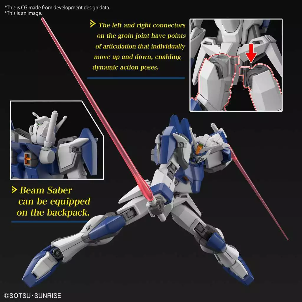 Gundam Gunpla HG 1/144 Duel Blitz Gundam "Cosmic Era" – Image 11