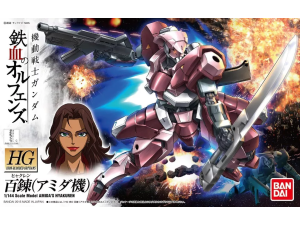 Gundam Gunpla HG 1/144 Amida's Hyakuren "iron-blooded orphans"