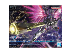 Gundam Gunpla HG 1/144 Destiny Gundam Spec II & Zeus Silhouette