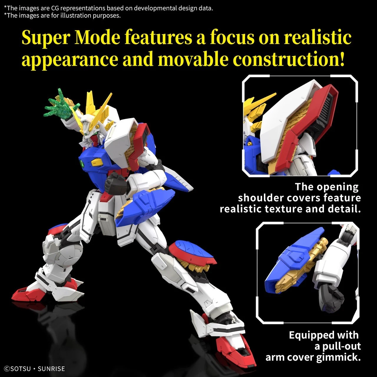 Gundam Gunpla RG 1/144 Shining Gundam – Image 6