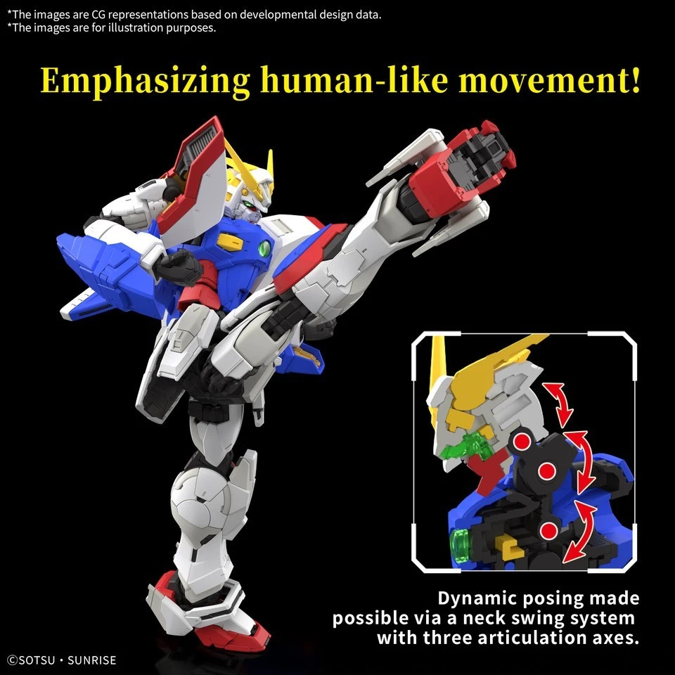 Gundam Gunpla RG 1/144 Shining Gundam – Image 8