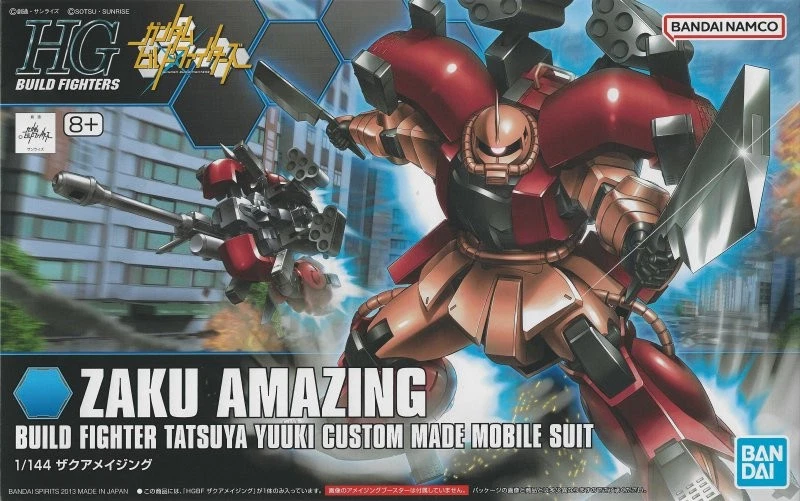 Gundam Gunpla HG 1/144 Zaku Amazing "Build Fighters"