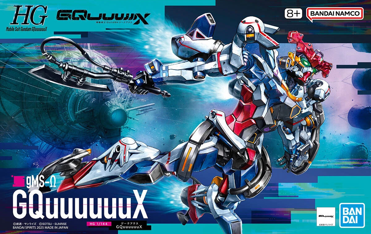 Gundam Gunpla HG 1/144 gMS-Ω GQuuuuuuX "GQuuuuuuX"