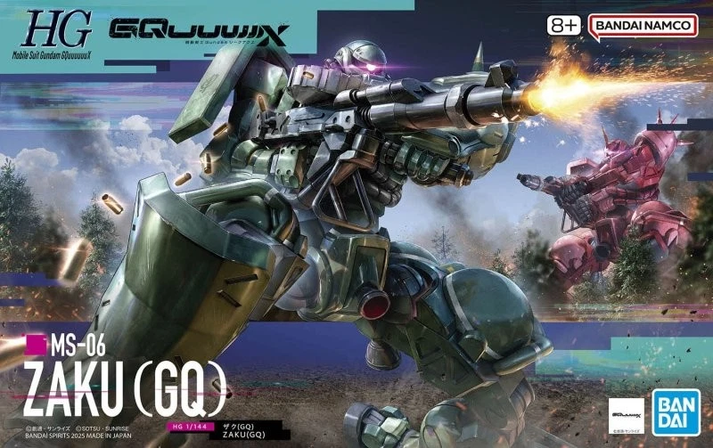 Gundam Gunpla HG 1/144 MS-06 Zaku (GQ) "GQuuuuuuX"