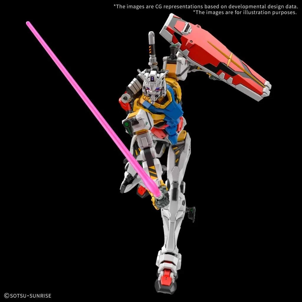 Gundam Gunpla HG 1/144 RX-78-02 White Gundam "GQuuuuuuX" – Image 4