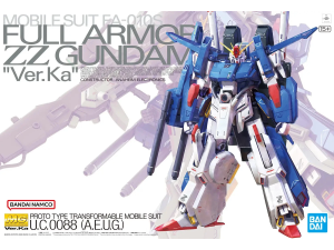 Gundam Gunpla MG 1/100 Full Armor ZZ Gundam Ver.Ka