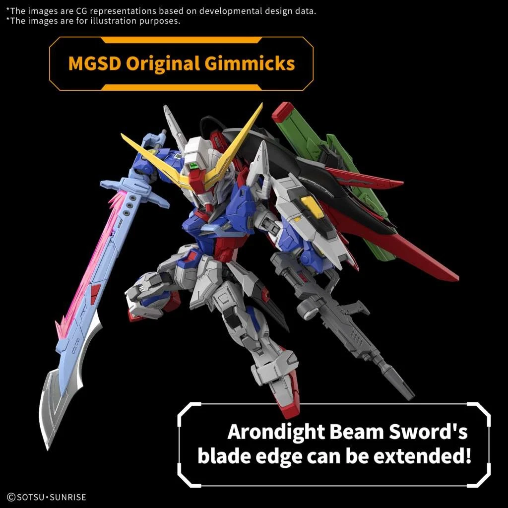 Gundam Gunpla MGSD ZGMF-X42S Destiny Gundam – Image 8