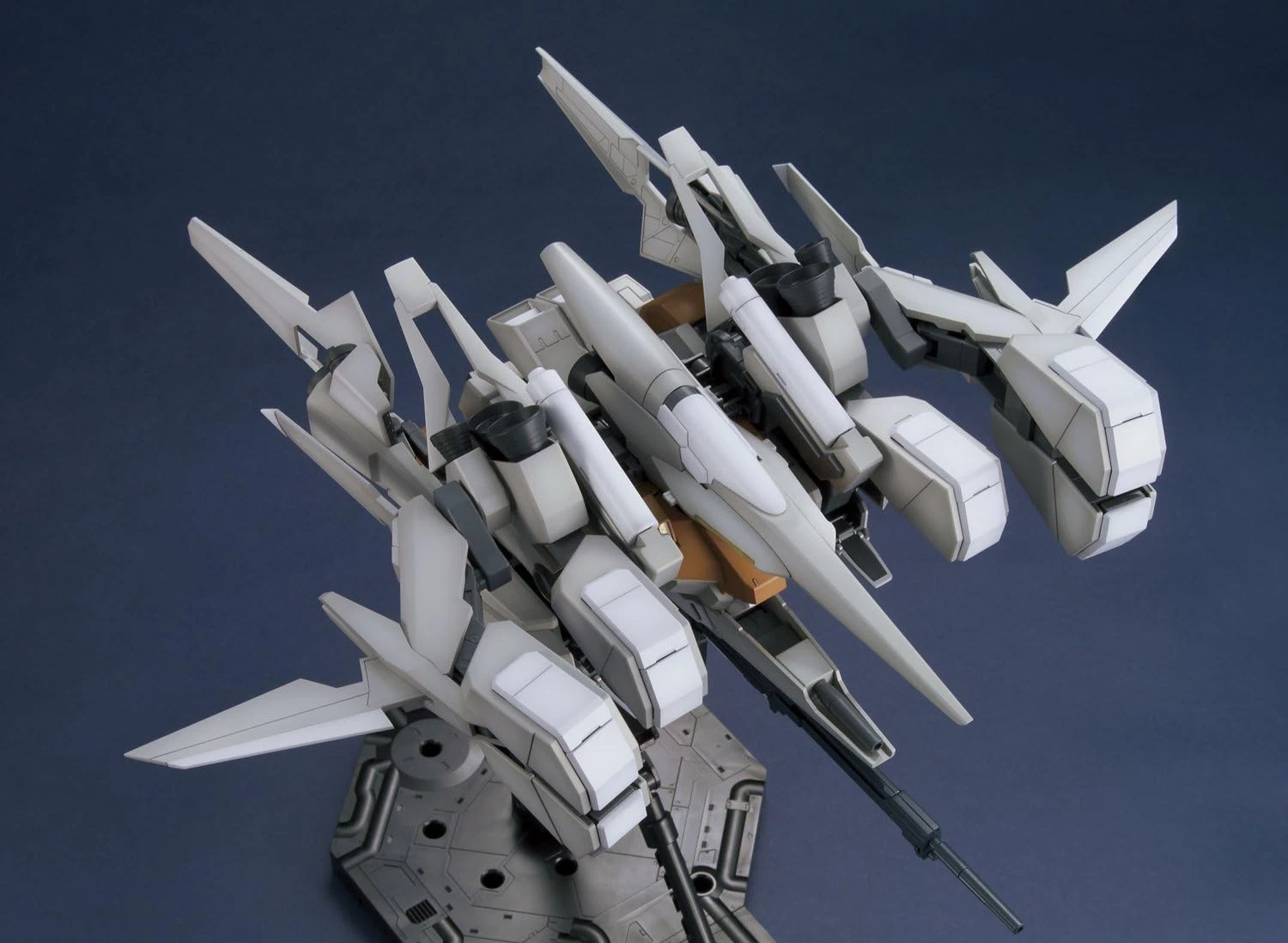Gundam Gunpla MG 1/100 RGZ-95 ReZel Type-C (Defenser A+B-Unit) (GR) – Image 11