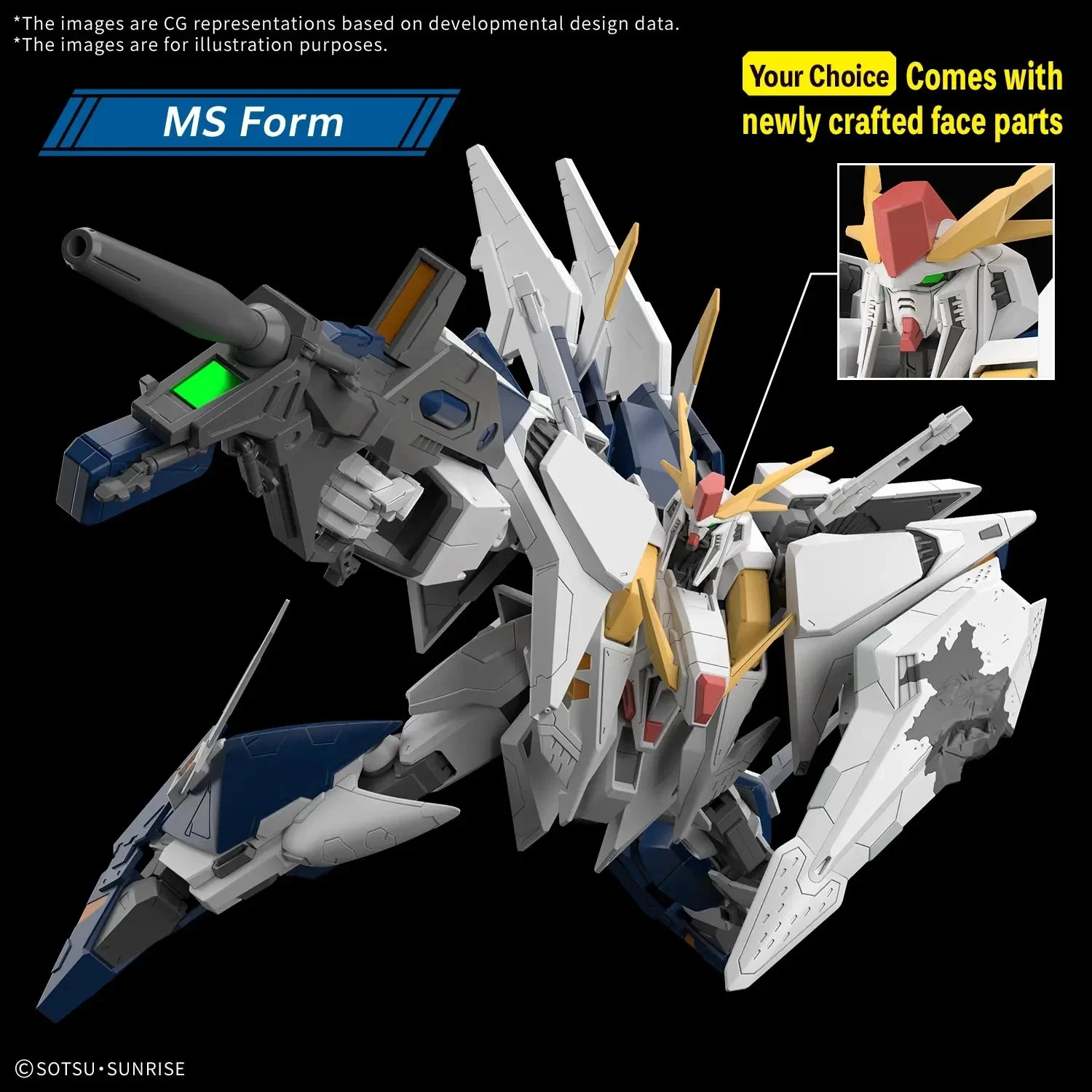 Gundam Gunpla HG 1/144 RX-105 Xi Gundam Hathaway The Sorcery Of Nymph Circe – Image 11