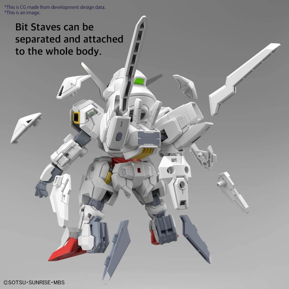Gundam Gunpla SD Gundam Calibarn Cross Silhouette – Image 7