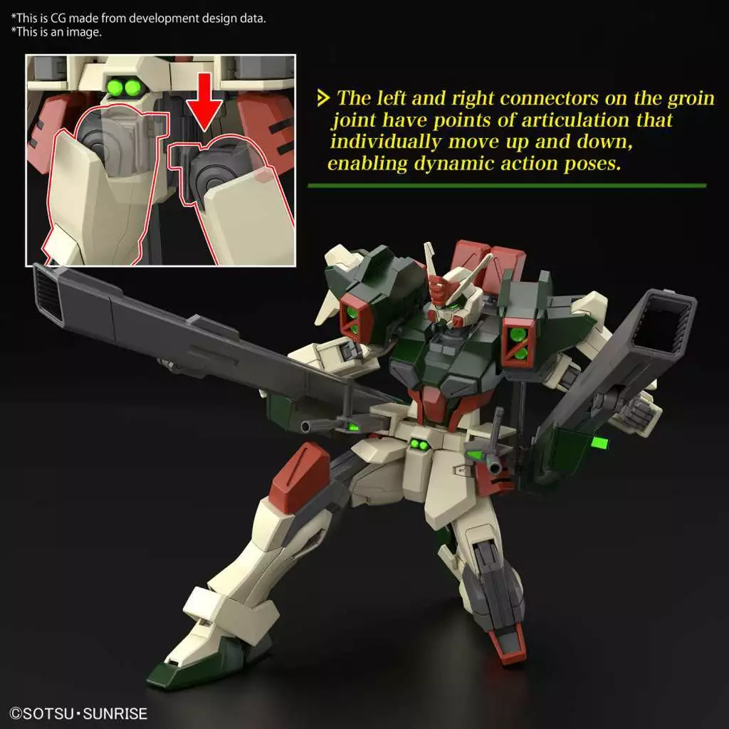 Gundam Gunpla HG 1/144 Lightning Buster Gundam "Cosmic Era" – Image 5