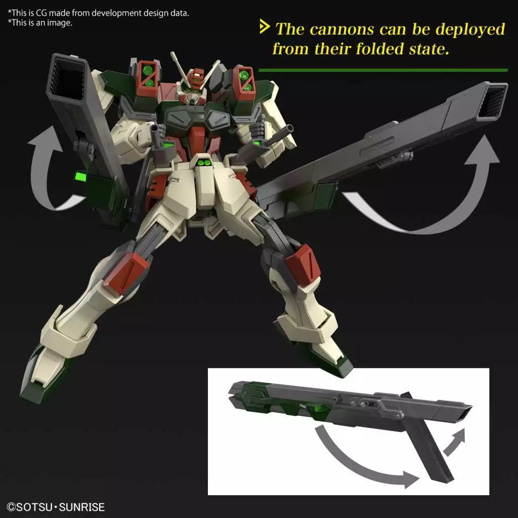 Gundam Gunpla HG 1/144 Lightning Buster Gundam "Cosmic Era" – Image 8