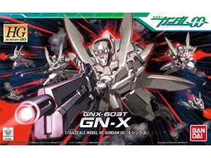 Gundam Gunpla HG 1/144 GNX-603T GN-X "Gundam 00"