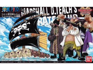 One Piece – Grand Ship Collection - Ship Marshall D. Teach's 15 CM – Model kit