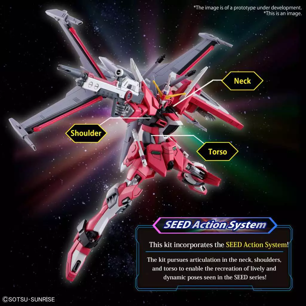Gundam Gunpla HG 1/144 Infinite Justice Gundam Type II "Cosmic Era" – Image 5