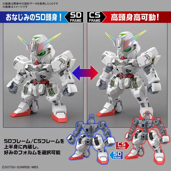 Gundam Gunpla SD Gundam Calibarn Cross Silhouette – Image 11